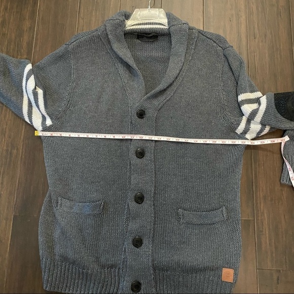 SEDUKA BY JOE DEHAN Gray White Wool Blend Cardigan Size XL - Picture 8 of 8